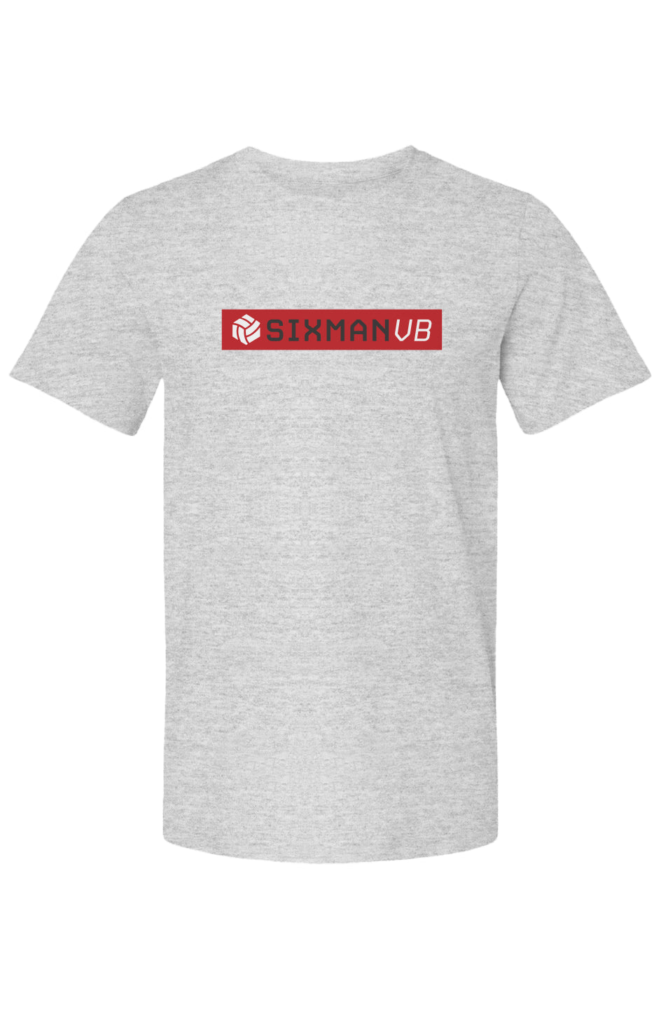 SIXMANVB Front Red/Black/White Unisex T-Shirt