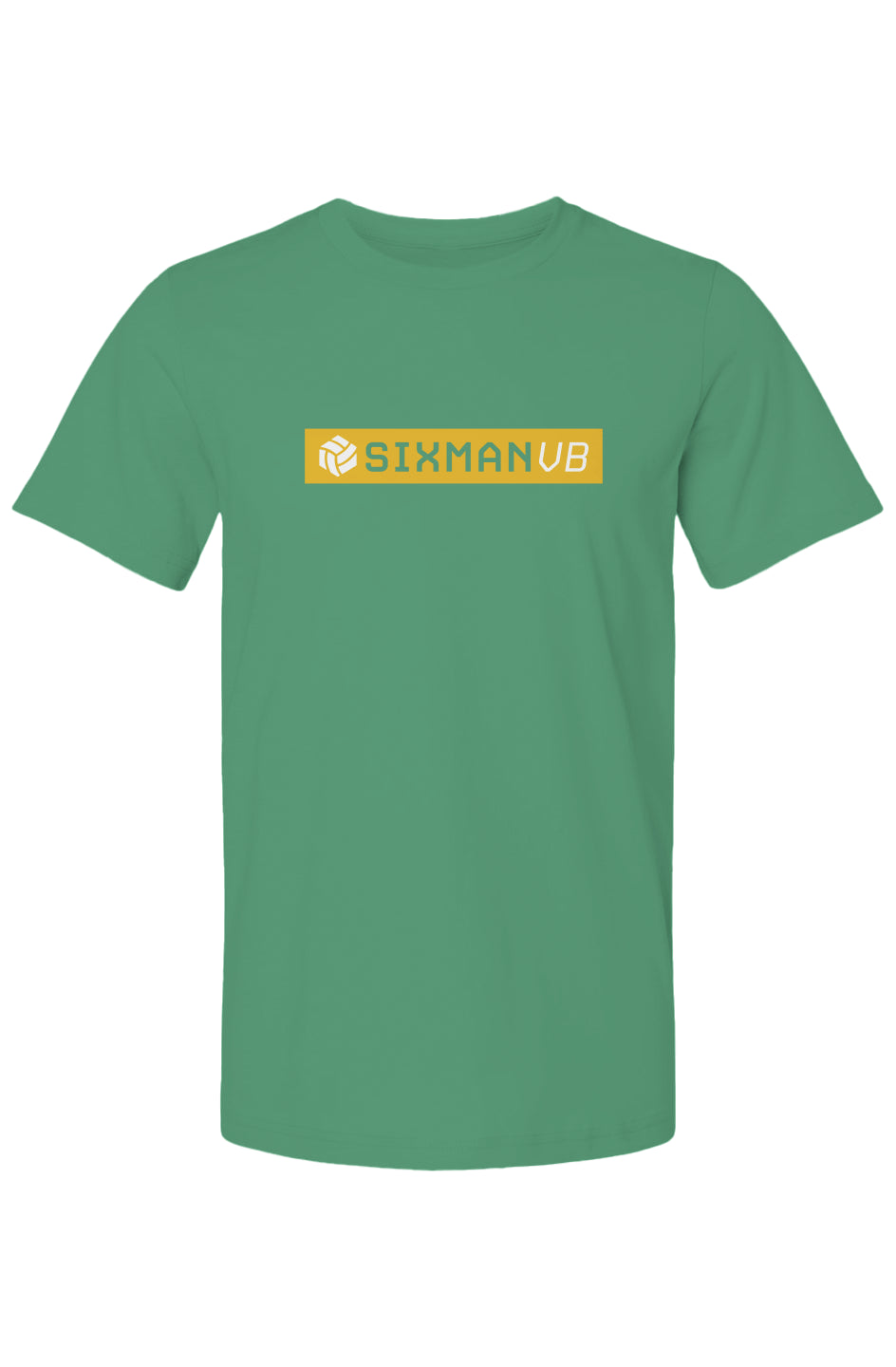 SIXMANVB Front Green/Athletic Gold T-Shirt