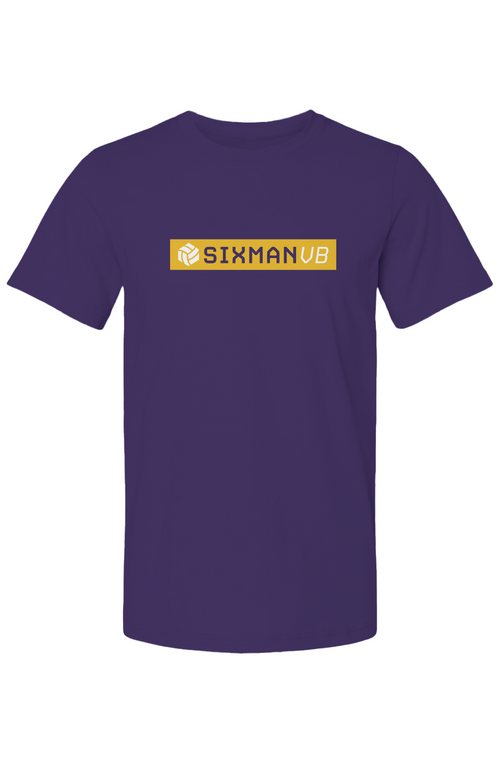 SIXMANVB Athletic Gold/Purple/White T-Shirt