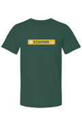 SIXMANVB Front Athletic Gold/Forest Green T-Shirt